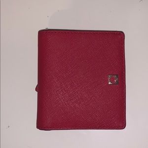 Red Kate spade wallet